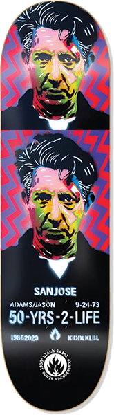 BLACK LABEL ADAMS 50 TO LIFE DECK-8.75