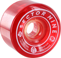 SECTOR 9 NINEBALLS 70mm 78a CLEAR RED