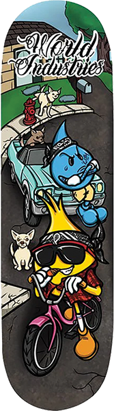 WORLD INDUSTRIES HOMIEZ DECK-8.25