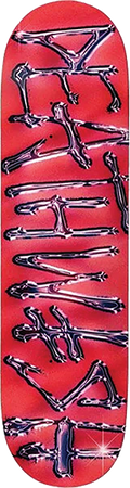 DEATHWISH OG SPRAY CHROME DECK-8.38 RED