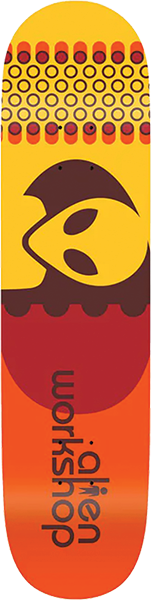 ALIEN WORKSHOP PILLS DECK-8.62 RED DIPPED