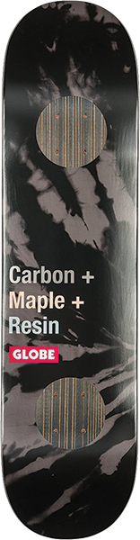 GLOBE G3 BAR DECK-8.0 BLACK DYE impact