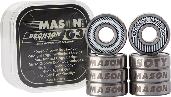 BRONSON G3 MASON SILVA BEARINGS SINGLE SET