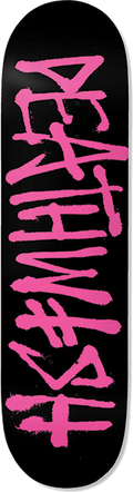 DEATHWISH OG DEATHSPRAY DECK-8.75 BLK/PINK