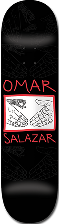 DOOM SAYERS SALAZAR 3D SNAKE SHAKE DECK-8.25