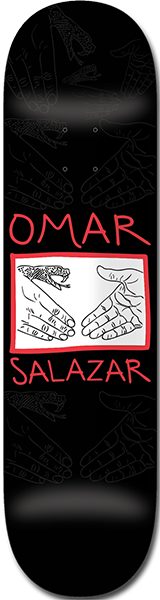 DOOM SAYERS SALAZAR 3D SNAKE SHAKE DECK-8.25