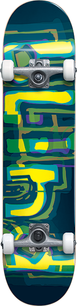 BLIND LOGO GLITCH COMPLETE-7.87 GRN/YEL ppp