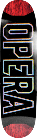 OPERA SCREEN TIME EX7 DECK-8.5 BLK/RED POP SLICK