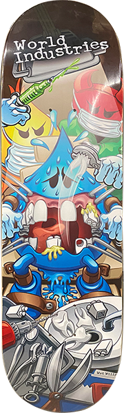 WORLD INDUSTRIES TOOTHACHE DECK-8.3