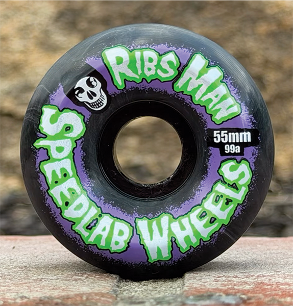 SPEEDLAB RIBS MAN 55mm 99A BLACK SMOKE