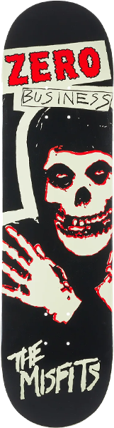 ZERO MISFITS ZERO BUSINESS DECK-8.5 GITD DIPPED