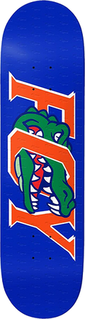 DEATHWISH FOY GATOR DECK-8.5 BLUE TWIN TAIL