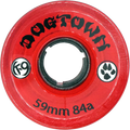 DOGTOWN K-9 CRUISER 59mm 84a CLEAR RED