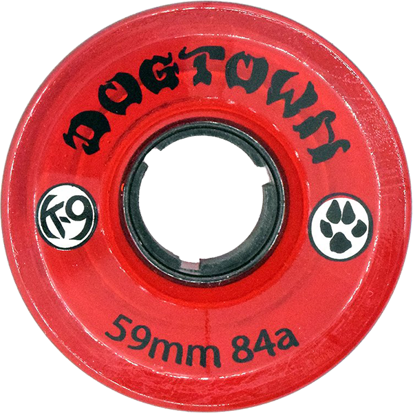 DOGTOWN K-9 CRUISER 59mm 84a CLEAR RED
