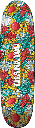 THANK YOU WILDFLOWERS DECK-8.75 FOOTBALL