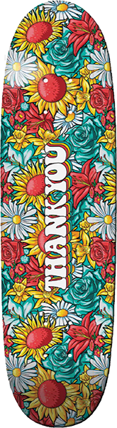 THANK YOU WILDFLOWERS DECK-8.75 FOOTBALL