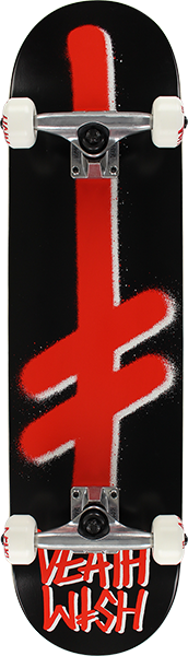 DEATHWISH GANG LOGO COMPLETE-8.0 BLK/RED/WHT