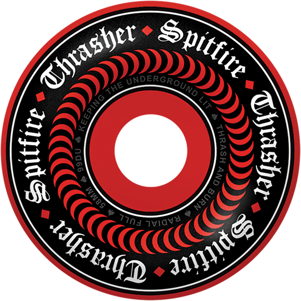 SF F4 99A RADIAL FULL THRASHER OATH 58MM RED