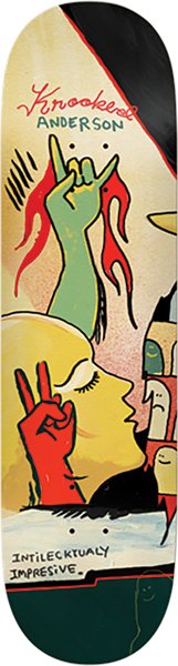 KROOKED ANDERSON 3 STAR DECK-8.38
