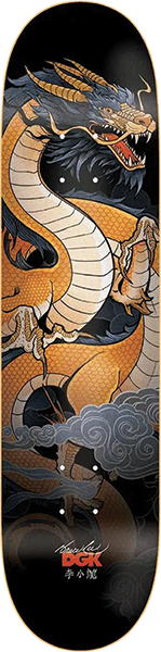 DGK BRUCE LEE DRAGON LEE DECK-8.25 LENTICULAR