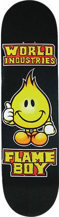 WORLD INDUSTRIES SOLID GOLD FLAME BOY DECK-8.0