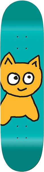 MEOW BIG CAT DECK-8.25 TEAL