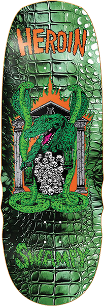 HEROIN SWAMPY KNOCK OFF DECK-10.6X32.1