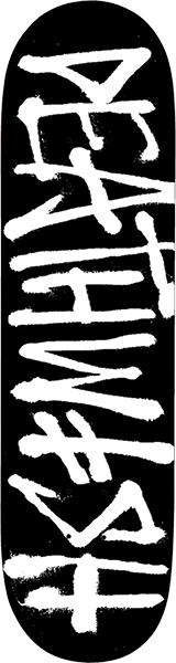 DEATHWISH DEATHSPRAY DECK-8.38 BLK/WHT