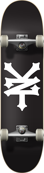 ZOO YORK OG 95 CRACKERJACK COMPLETE-8" BLK/WHT ppp