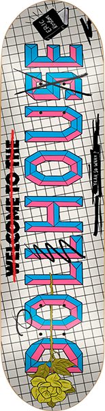 SKATE MENTAL KOSTON SANGRA DECK-8.25