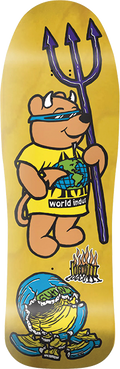 WORLD INDUSTRIES ROCCO III EX7 DECK-9.75 YELLOW