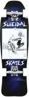 SUICIDAL POOL SKATER CRUISER COMP-8.7x28.8 BL/BK