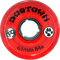 DOGTOWN K-9 CRUISER 63mm 84a CLEAR RED