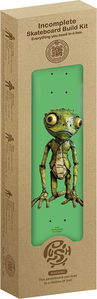 PUSH LIZARD GUY FP (IN-COMPLETE)-7.5 GREEN