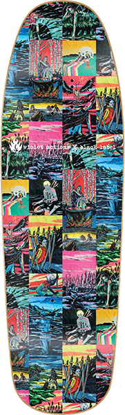 BLACK LABEL VIOLET ACTIONS TEAM DECK-9.63X32