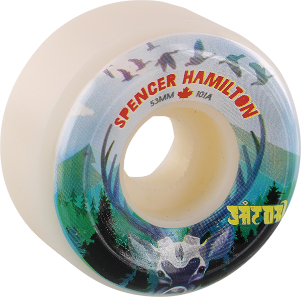 SATORI HAMILTON CANADA 53mm 101a WHITE