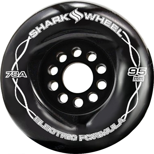 SHARK WHEEL MEGALODON 95mm 78a BLACK