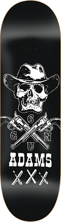 BLACK LABEL ADAMS SIX GUN DECK-8.75