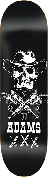 BLACK LABEL ADAMS SIX GUN DECK-8.75
