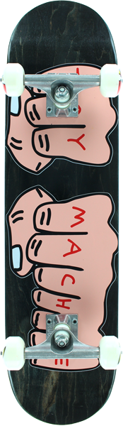 TOY MACHINE FISTS WOODGRAIN COMPLETE-7.75 ppp