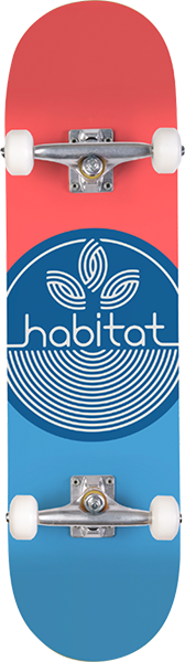 HABITAT LEAF DOT COMPLETE-7.75 BLUE ppp