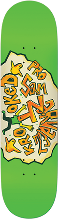 KROOKED SAM GREEN DECK-8.5