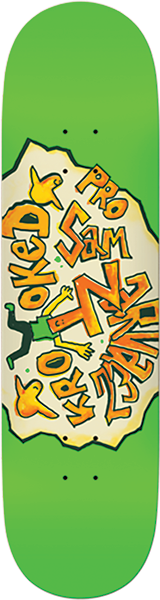 KROOKED SAM GREEN DECK-8.5