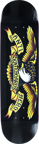 ANTI HERO CLASSIC EAGLE DECK-8.12 BLACK