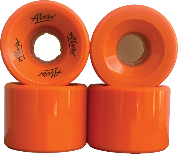 ALVA OLD SCHOOL FLATBACK 60MM 92A BURNT ORANGE