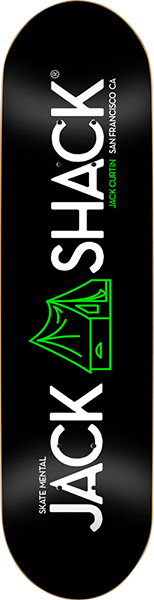 SKATE MENTAL CURTIN JACK SHACK DECK-8.12