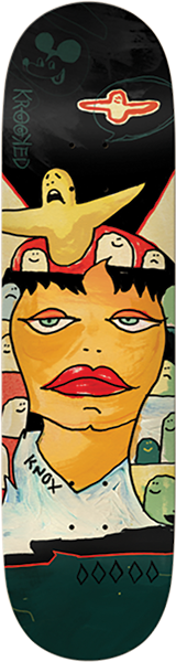 KROOKED KNOX 3 STAR DECK-8.25