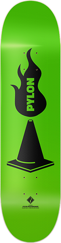PYLON THE SICKLE DECK-8.5 GREEN *sale*
