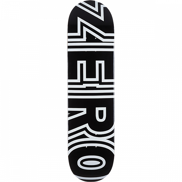 ZERO BOLD DECK-8.0 BLACK/WHT