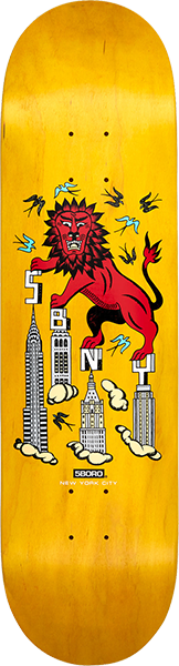 5BORO TOMAS REDREY DECK-8.25 YELLOW